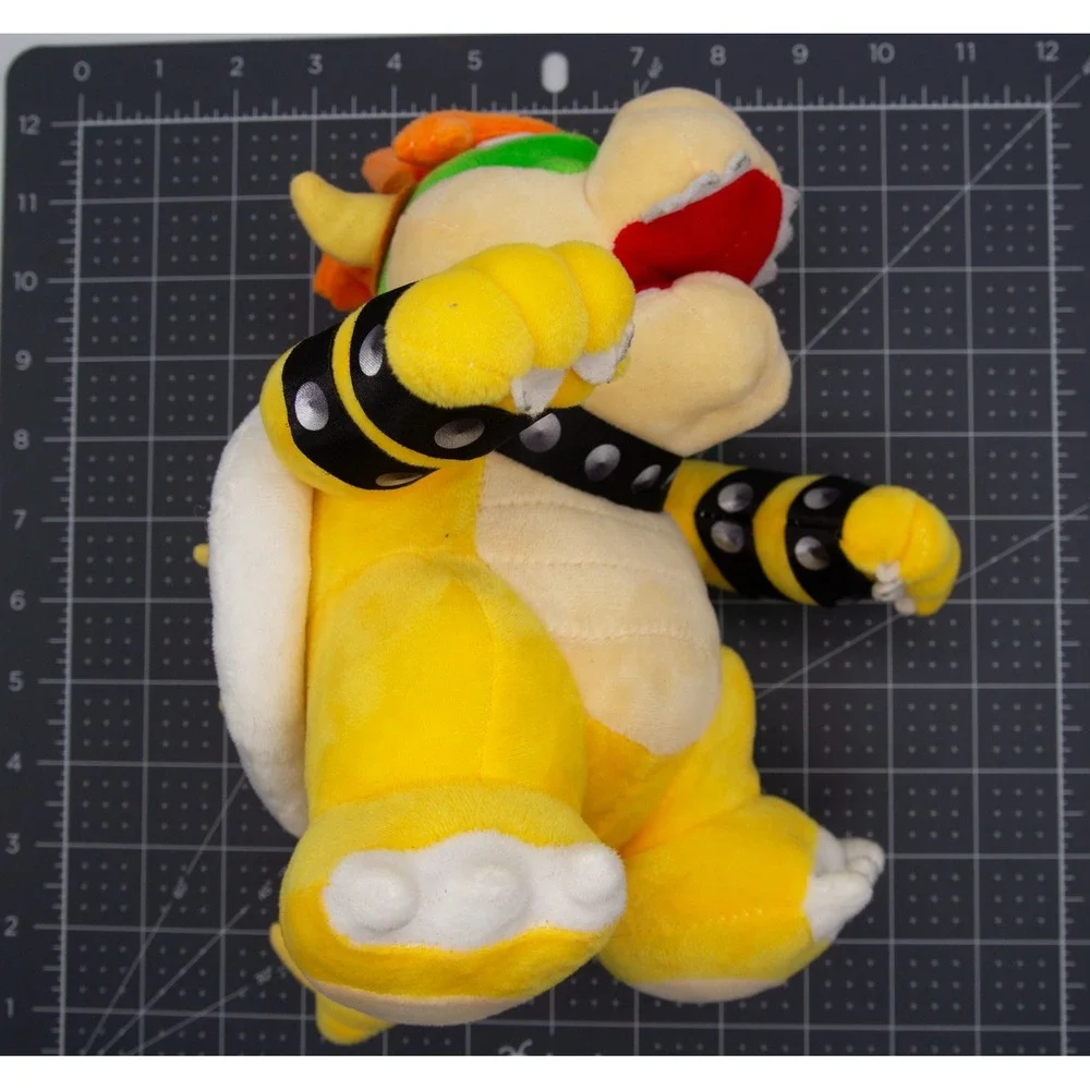 Nintendo‎ Super Mario Bowser Plush 10 Inch Stuffed Toy King Koopa Green Shell